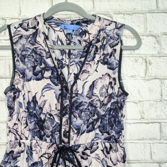 Simply Vera Wang Floral Dress A-Line Medium - Picture 7 of 7